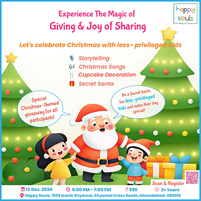 Christmas Workshop - Experience the Magic of Giving & Joy of Sharing