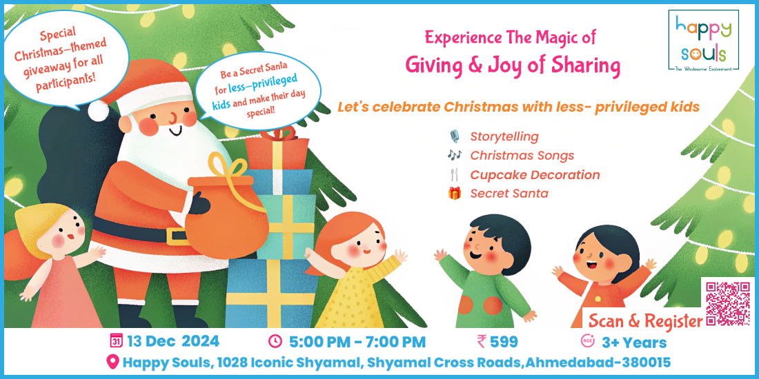 Christmas Workshop - Experience the Magic of Giving & Joy of Sharing